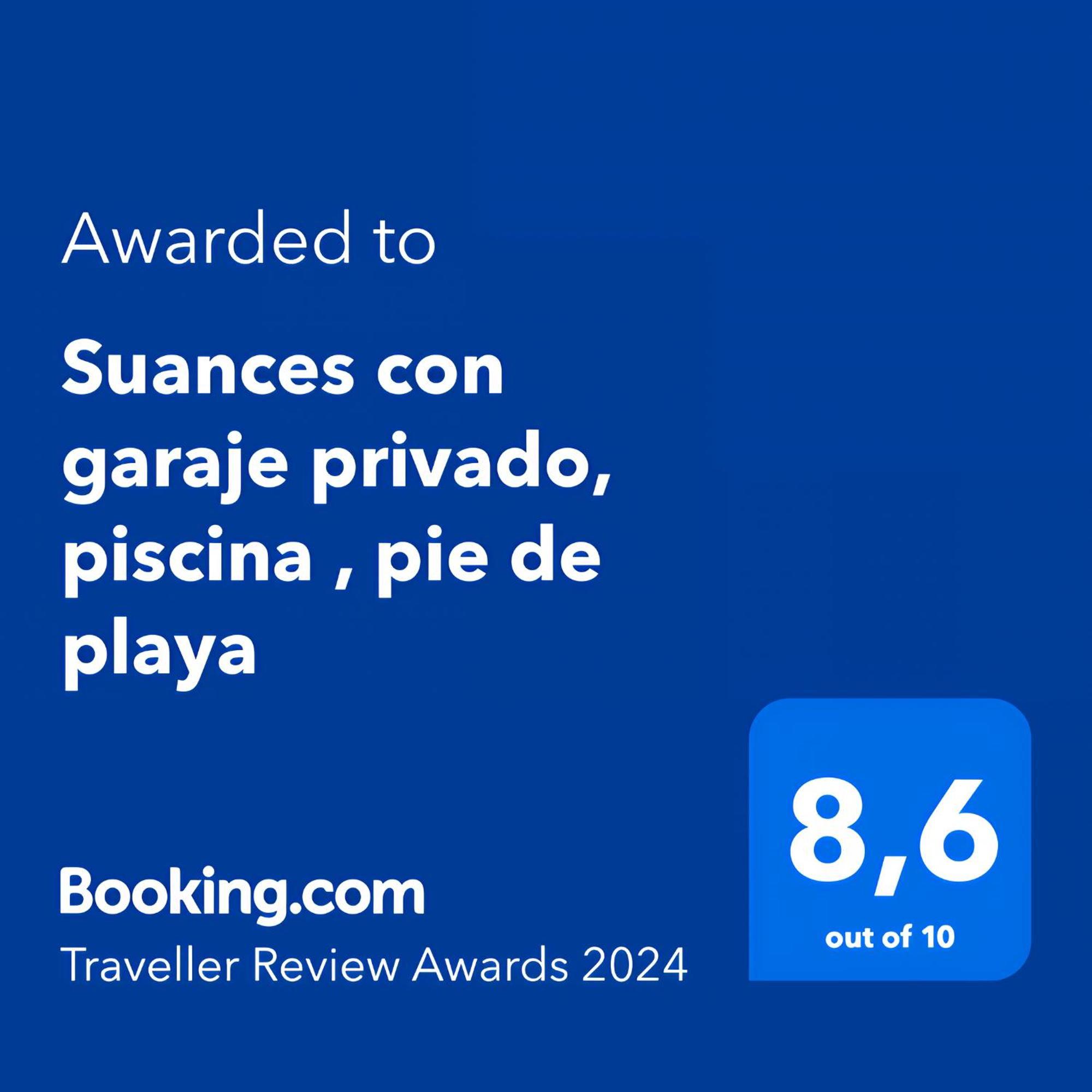 Suances Con Garaje Privado, Piscina , Pie De Playa Exterior foto